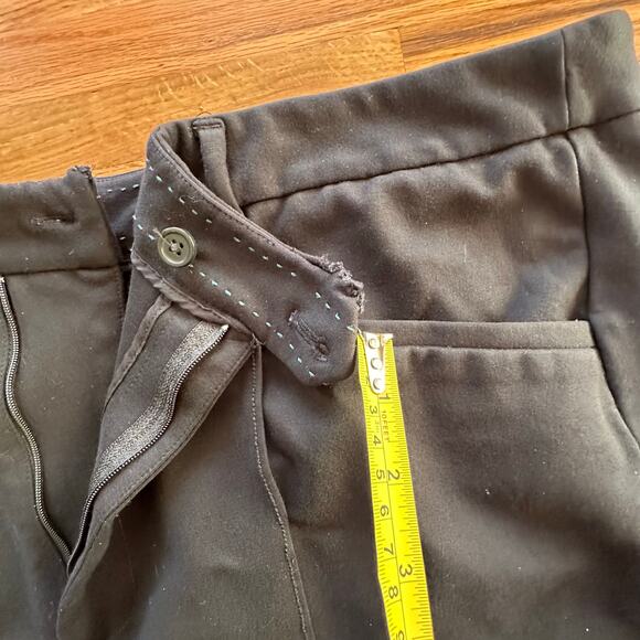 ANTHROPOLOGIE x The Essential Trouser Women's Black Size 26w Officecore Workcore - Picture 7 of 8